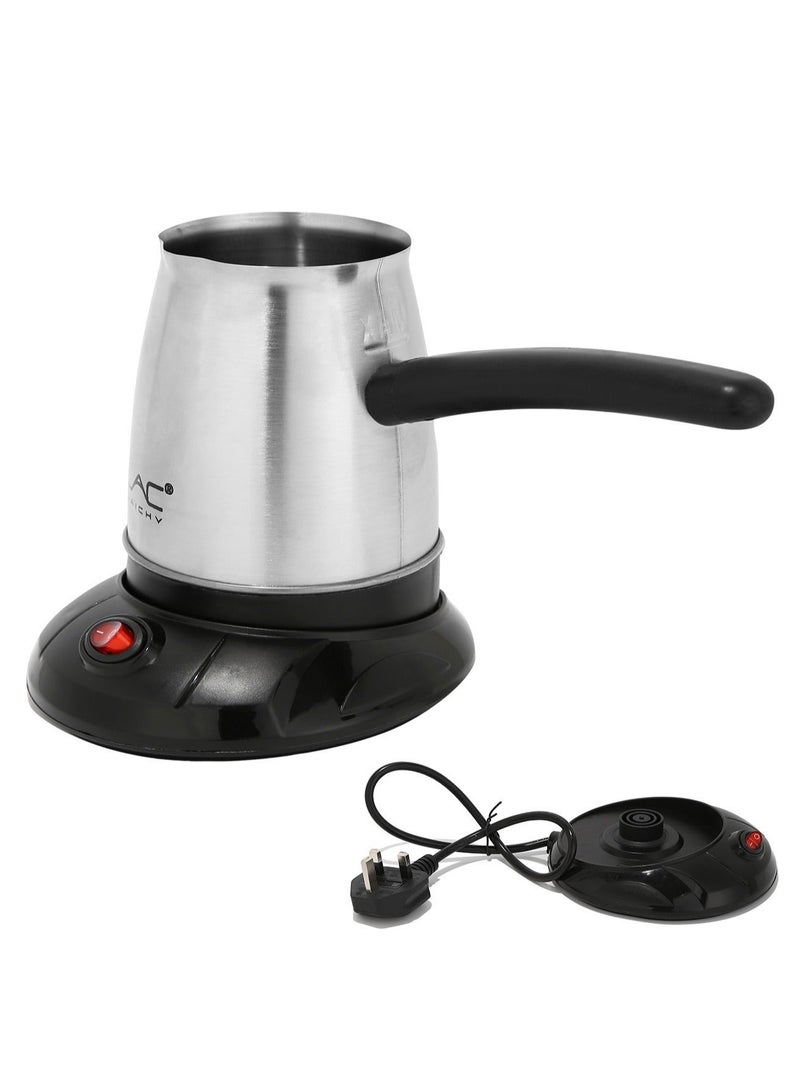 LAC LAICHY LAC Electric Coffee Kettle，500ML，650W，360° Rotatable Base Coffee Maker,Stainless Steel Material ，Suitable for Home - Image 5